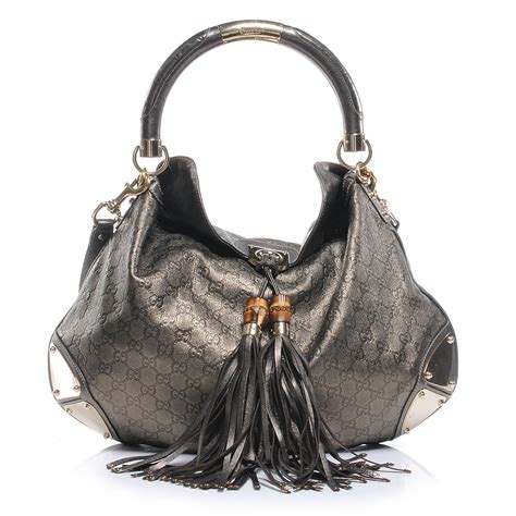 gucci disco hobo bag|Gucci hobo bag with tassels.